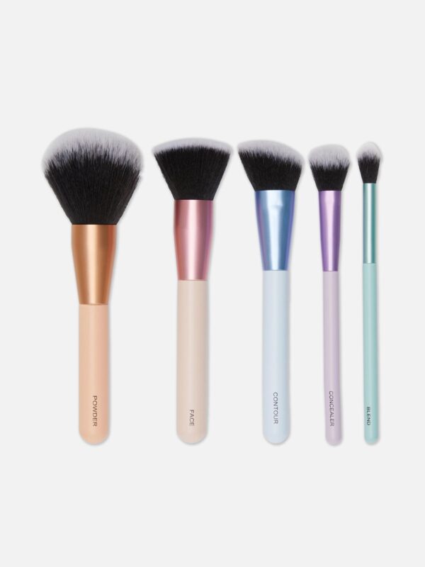 PS- Makeup Face Brush Set 5 Pieces