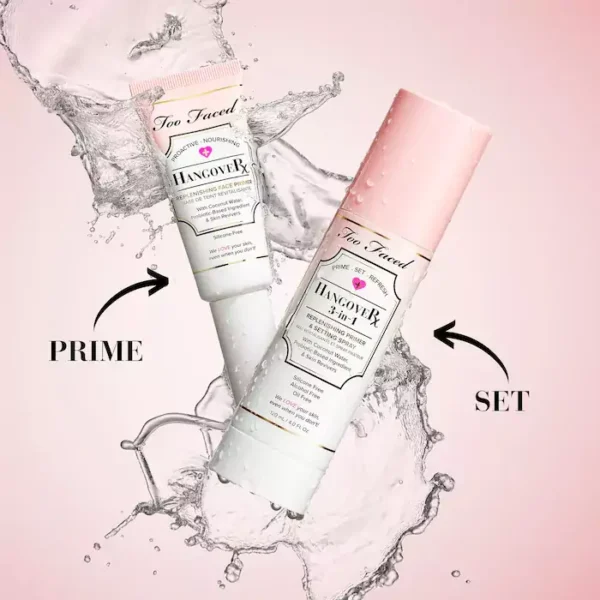 Too Faced- Hangover 3-in-1 Replenishing Primer & Setting Spray