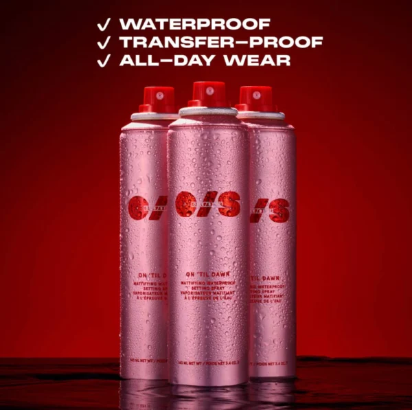 One/size- Mini On 'Til Dawn Mattifying Waterproof Setting Spray