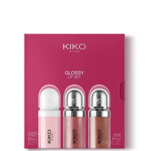 KIKO Milano- Glossy Lip Set 3D Hydra Gloss