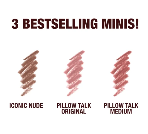 Charlotte Tilbury- Mini Iconic Lip Cheat Lip Liner Trio
