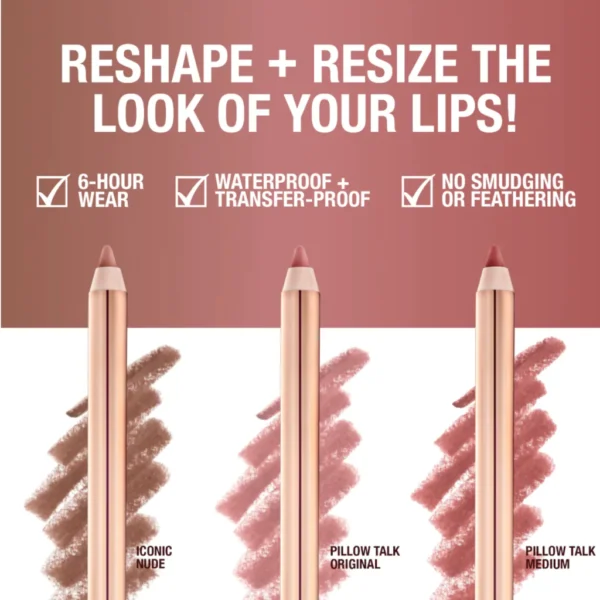 Charlotte Tilbury- Mini Iconic Lip Cheat Lip Liner Trio