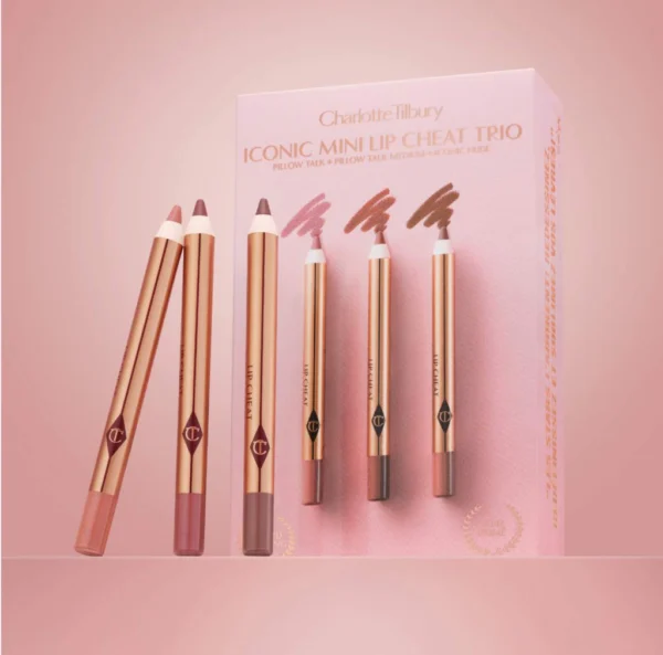Charlotte Tilbury- Mini Iconic Lip Cheat Lip Liner Trio