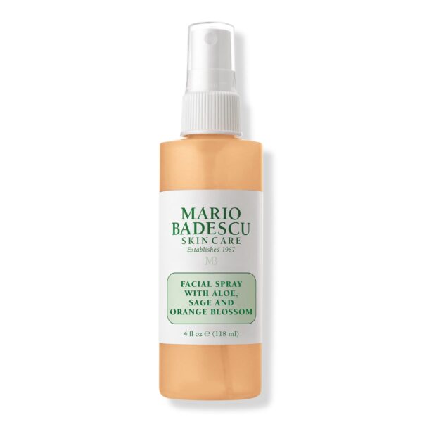Facial Spray with Aloe, Sage and Orange Blossom