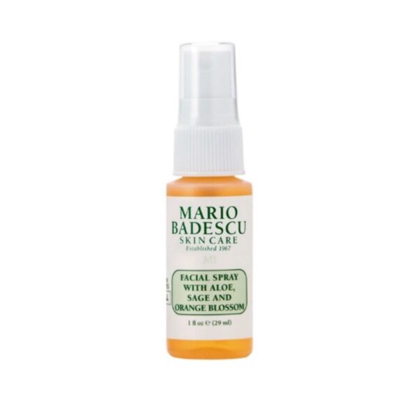 Mini Size Facial Spray with Aloe, Sage and Orange Blossom