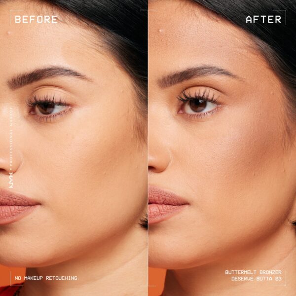 NYX-Professional-Makeup-BUTTERMELT-BRONZER-03-DESERVE-BUTTA-0800897254704-BeforeAfter-Vanessa.jpg Buttermelt Pressed Powder Natural Finish Bronzer